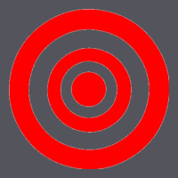 Bullseye Target Vintage Hoodie | Teevron