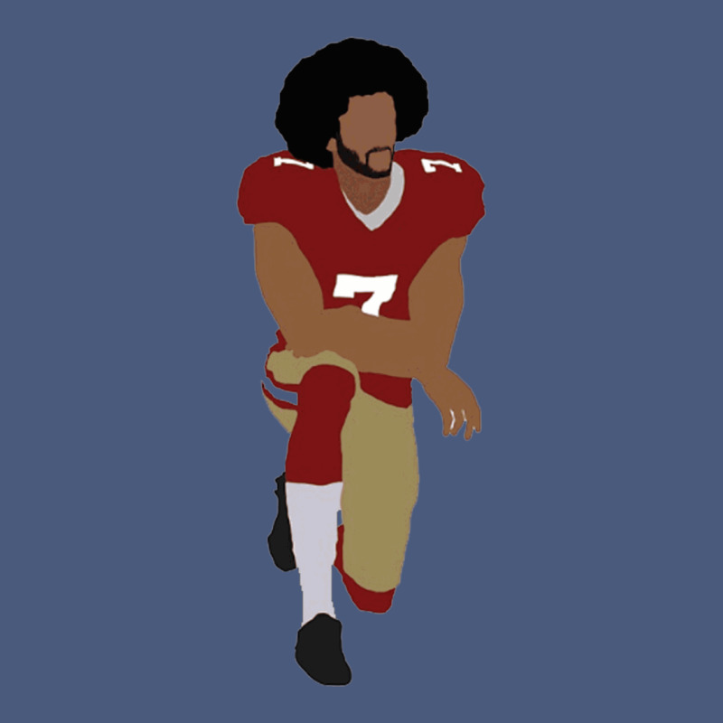 Colin Kaepernick Kneeling Classic Vintage Hoodie by linhVisuals | Teevron