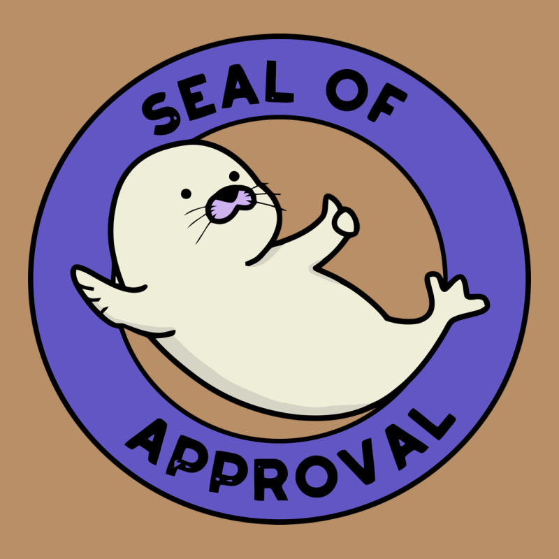 Seal Of Approval Baby Art Vintage Hoodie by linhVisuals | Teevron