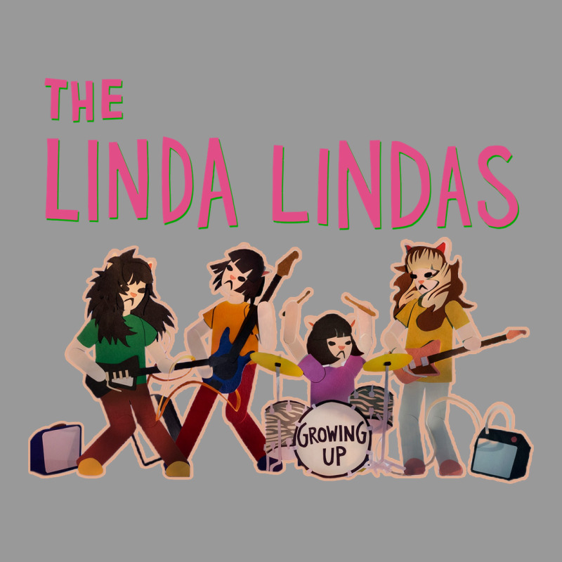 Growing Up   The Linda Lindas Vintage Hoodie by linhVisuals | Teevron