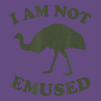 Funny Not Emu Sed Emu   Not Amused Ostrich Bird Vintage Hoodie | Teevron