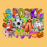 Spooky Vibes Ghost Vintage Hoodie | Teevron