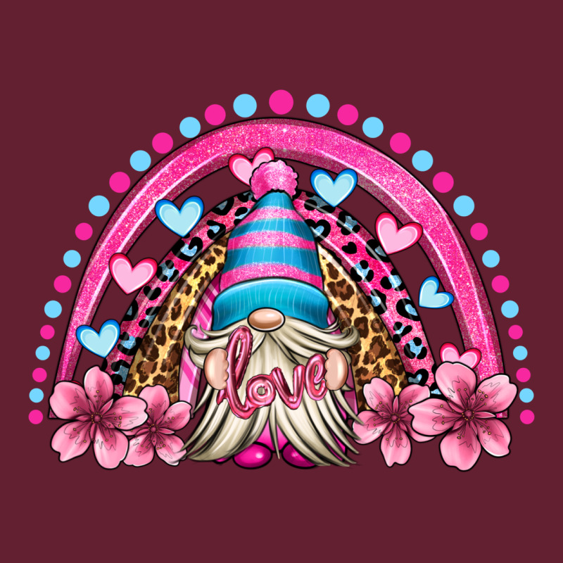 Valentine's Day Rainbow Gnome Olivia Classic Tee by OliviaCreatesArt | Teevron