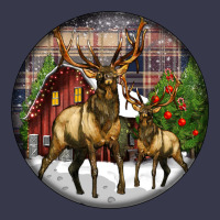 Elk Buck Deer Christmas Long Sleeve Tee | Teevron