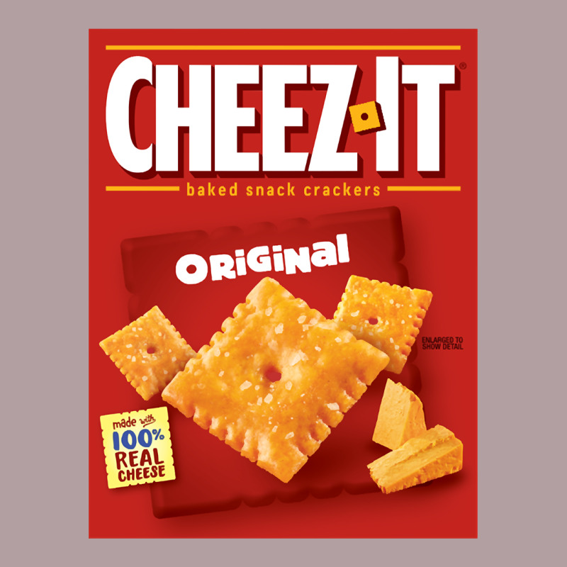 Cheez It Original Box Front Sweatshirt Vintage Hoodie by linhVisuals | Teevron