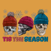 Tis The Season Skull Winter Urban Heavy Tee | Teevron