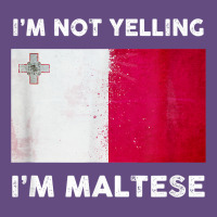 I'm Not Yelling I'm Maltese Shirt  Malta Flag T Shirt Vintage Hoodie | Teevron