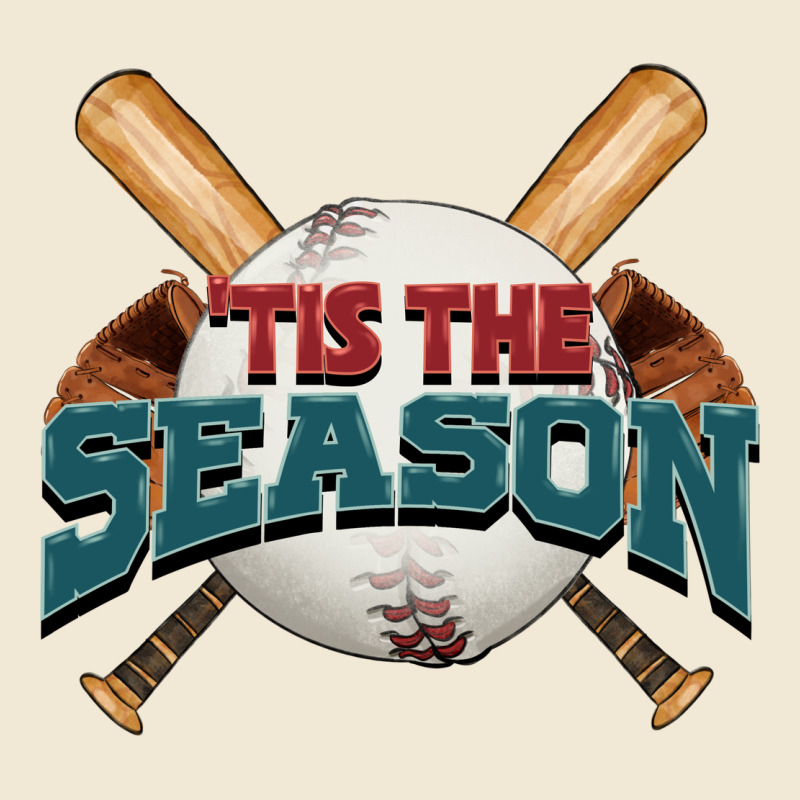 'tis The Season Baseball Ladies Tee by FaDigitalArtStudio | Teevron