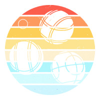 bocce ball t  shirt bocce ball silhouette on a distressed retro sunset | Teevron