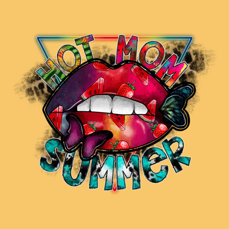 Hot Mom Summer Vintage Hoodie by CowhideDigitalArt | Teevron