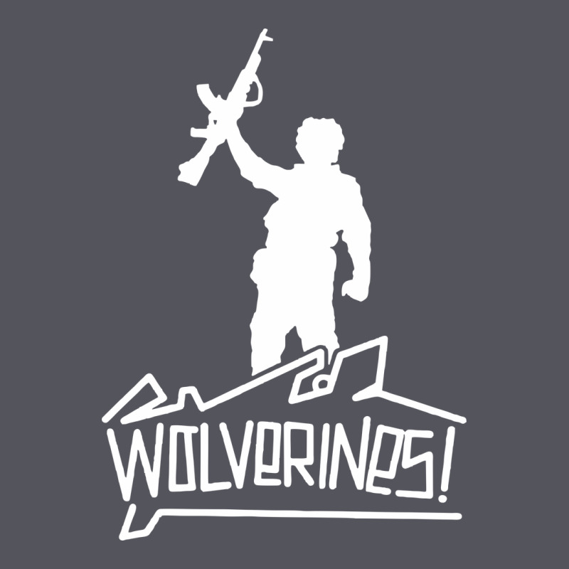 Red Dawn Wolverines Vintage Hoodie by linhVisuals | Teevron