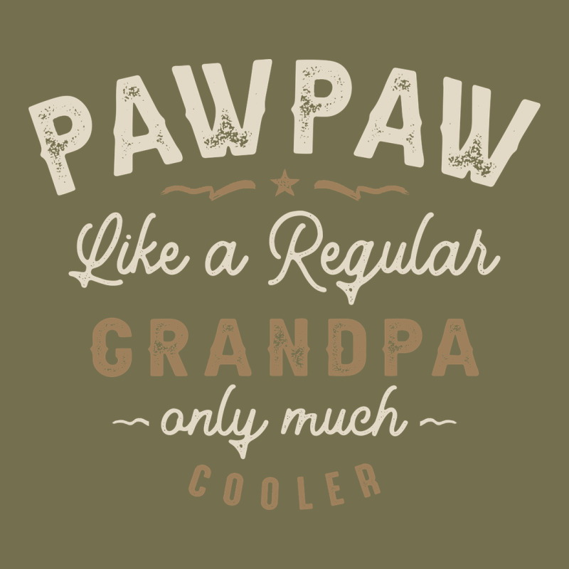 Mens Pawpaw Like A Regular Grandpa Funny Fathers Day Vintage Hoodie by linhVisuals | Teevron