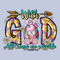 With God All Things Are Possible Easter Day Long Sleeve Tee | Teevron