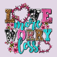 Love More Worry Less Olivia Classic Tee | Teevron