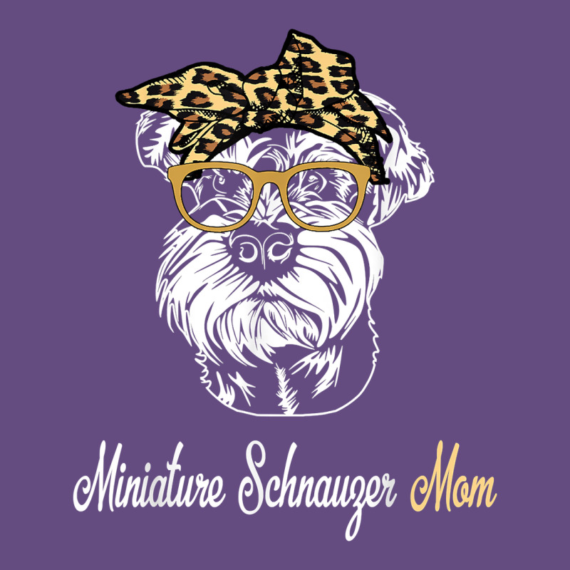 Birthday And Mother's Day Gift Miniature Schnauzer Mom T Shirt Vintage Hoodie by linhVisuals | Teevron