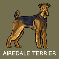 Airedale Terrier Crazy Dog Lover Sweatshirt Vintage Hoodie | Teevron