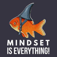 Mindset Motivational Quote Cute Goldfish Shark Fish T Shirt Vintage Hoodie | Teevron