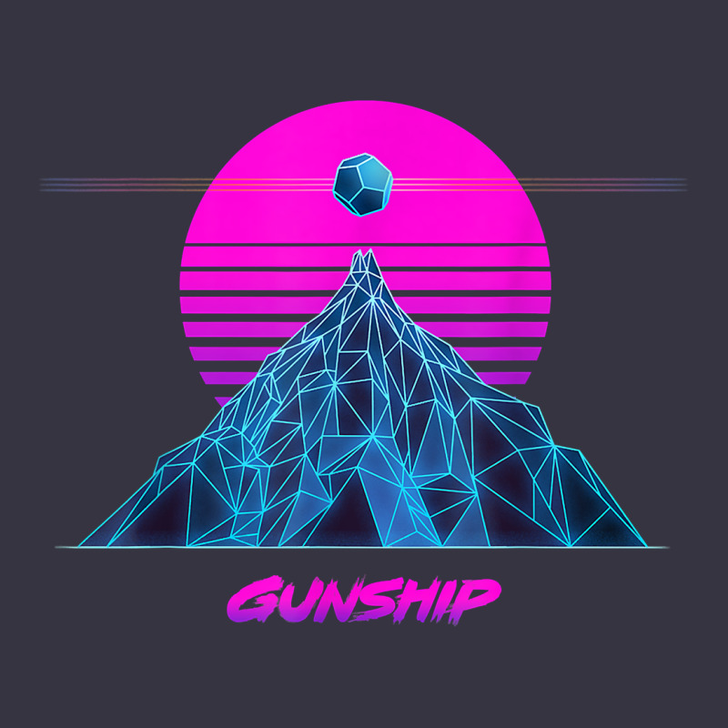 Pink Sun   Official Gunship T Shirt Vintage Hoodie by linhVisuals | Teevron