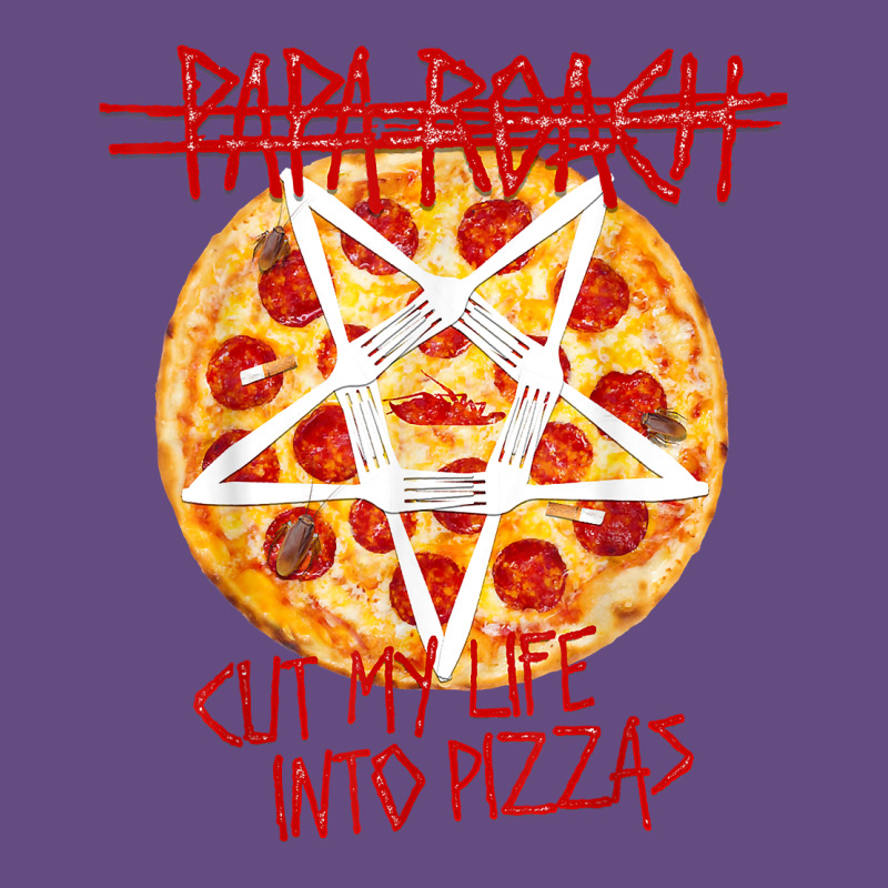 Papa Roach   Official Merchandise  Cut My Life Into Pizzas T Shirt Vintage Hoodie by linhVisuals | Teevron