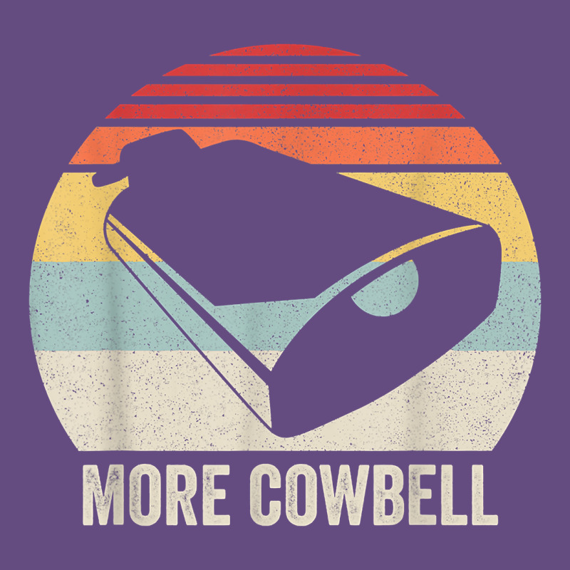 Retro More Cowbell Shirt Funny Drummer Gift Vintage T Shirt Vintage Hoodie by linhVisuals | Teevron