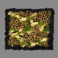 Camouflage And Leopard Background Vintage Tee | Teevron