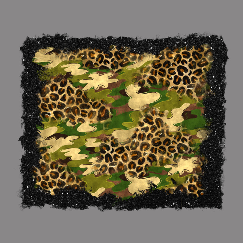 Camouflage And Leopard Background Vintage Tee by BundleAndBundleShop | Teevron