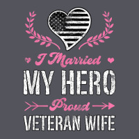 I Married My Hero Proud Veteran Wife Usa Military Husband T Shirt Vintage Hoodie | Teevron