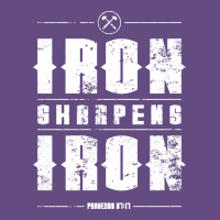 Iron Sharpens Iron Proverbs Christian Bible Verse Religious Pullover H Vintage Hoodie | Teevron