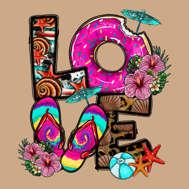 Love Summer Vintage Hoodie by CowhideDigitalArt | Teevron