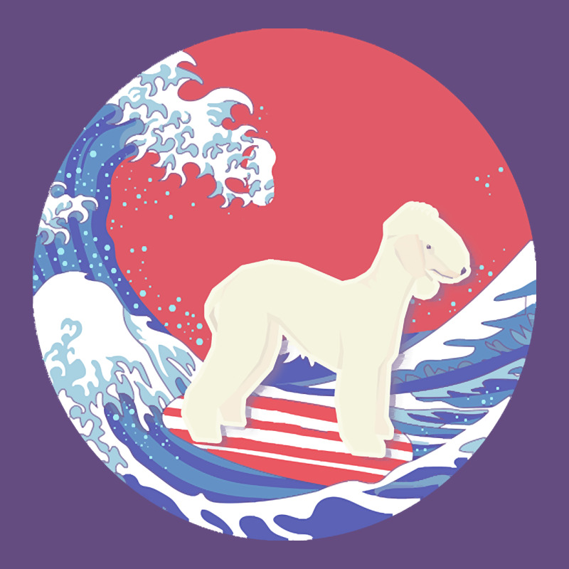 Bedlington Terrier T  Shirt Bedlington Terrier Gifts   Ocean Waves Sur Vintage Hoodie by linhVisuals | Teevron