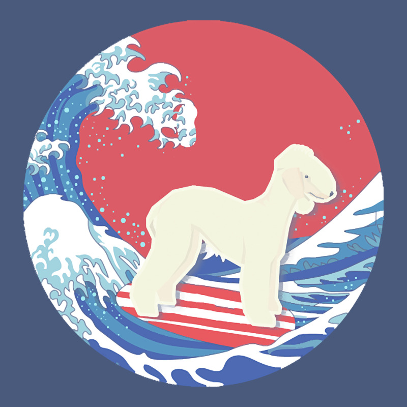 Bedlington Terrier T  Shirt Bedlington Terrier Gifts   Ocean Waves Sur Vintage Hoodie by linhVisuals | Teevron