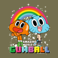 Cn The Amazing World Of Gumball & Darwin Rainbow Portrait Pullover Hoo Vintage Hoodie | Teevron