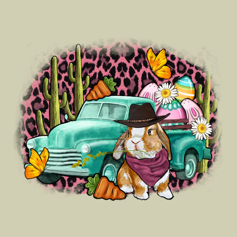 Western Rabbit Easter Day Heavy Core Tee by CowGirlArtShop | Teevron