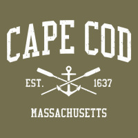 Cape Cod Ma Vintage Crossed Oars & Boat Anchor Sports Sweatshirt Vintage Hoodie | Teevron