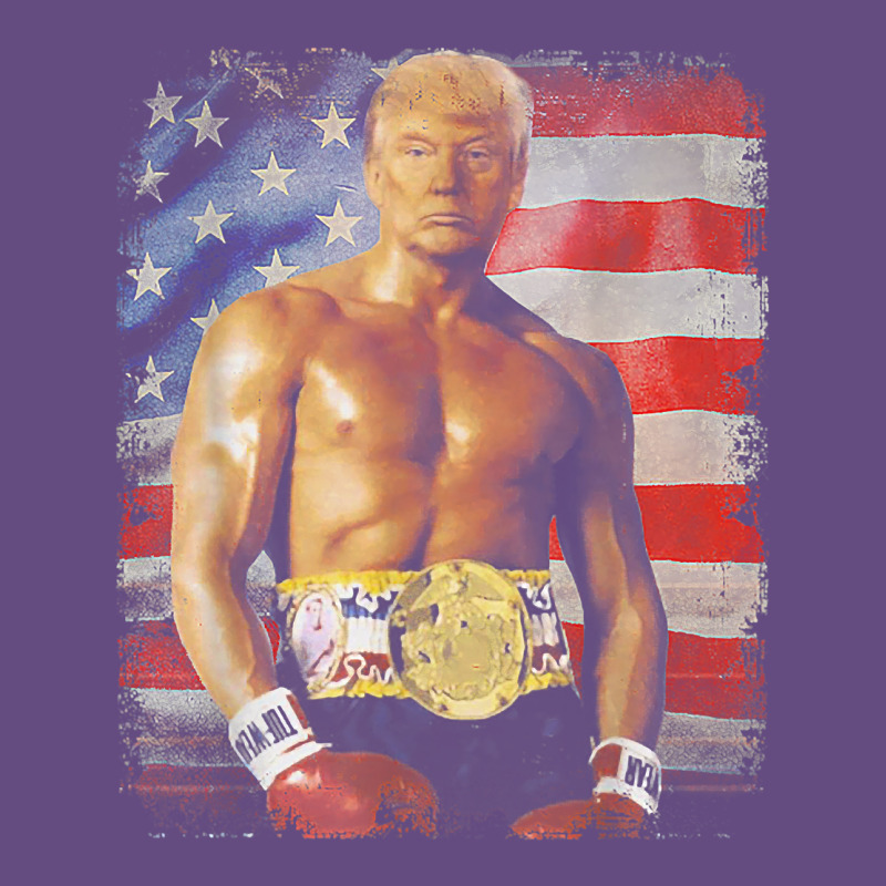 Funny Boxer Trump Trump Rocky Meme T Shirt Vintage Hoodie by linhVisuals | Teevron