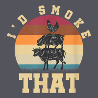 Id Smoke That Funny Smoked Pork Meat Lover Bbq Gift Barbecue T Shirt Vintage Hoodie | Teevron