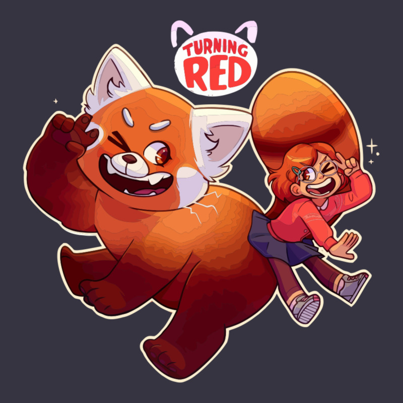 Turning Red Merch Vintage Hoodie by linhVisuals | Teevron
