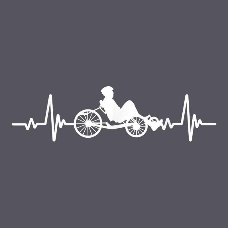 Great Recumbent Bike Heartbeat Design Cycling T Shirt Vintage Hoodie by linhVisuals | Teevron