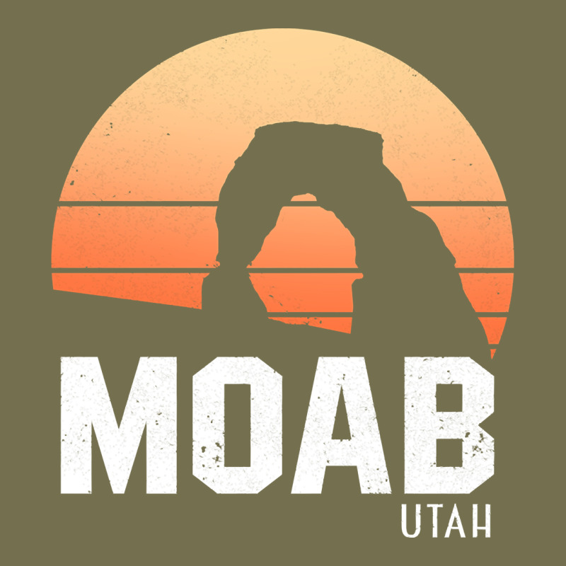 Moab Utah Arches National Park Vintage Retro Outdoor Hiking Pullover H Vintage Hoodie by linhVisuals | Teevron