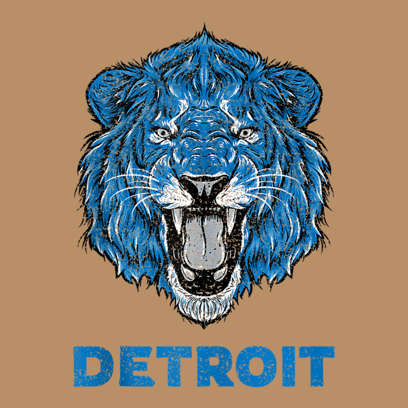 Funny Vintage Lion Face Head Detroit Gifts Tank Top Vintage Hoodie by linhVisuals | Teevron