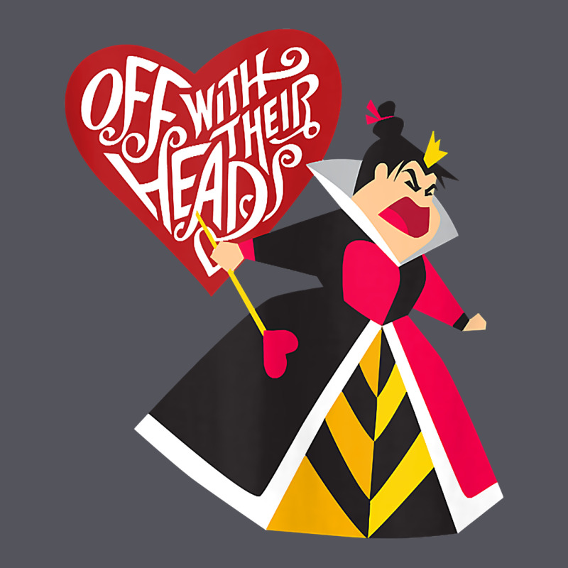 Alice In Wonderland Queen Of Hearts Off With Their Heads Tank Top Vintage Hoodie by linhVisuals | Teevron