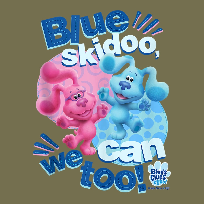 Blue's Clues & You Blue Skidoo, We Can Too Tank Top Vintage Hoodie by linhVisuals | Teevron