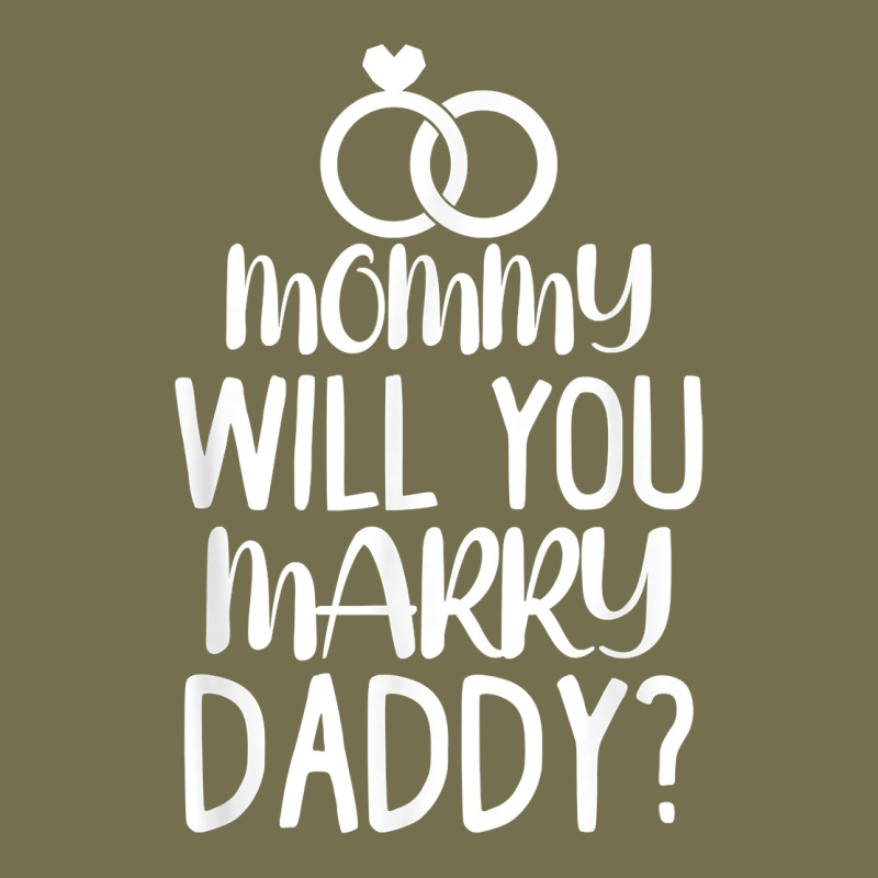Kids Mommy Will You Marry My Daddy Funny Marriage Proposal T Shirt Vintage Hoodie by linhVisuals | Teevron