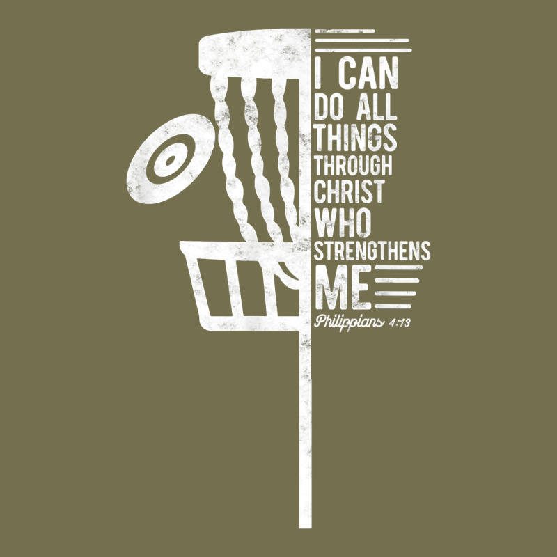 Christian Disc Golf I Can Do All Things Philippians 4 13 T Shirt Vintage Hoodie by linhVisuals | Teevron