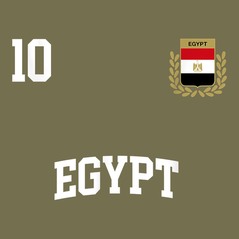 Egypt Team Sports Number 10 Soccer Egyptian Flag T Shirt Vintage Hoodie by linhVisuals | Teevron