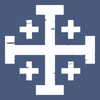 Crusader Cross Of Jerusalem Vintage Hoodie | Teevron
