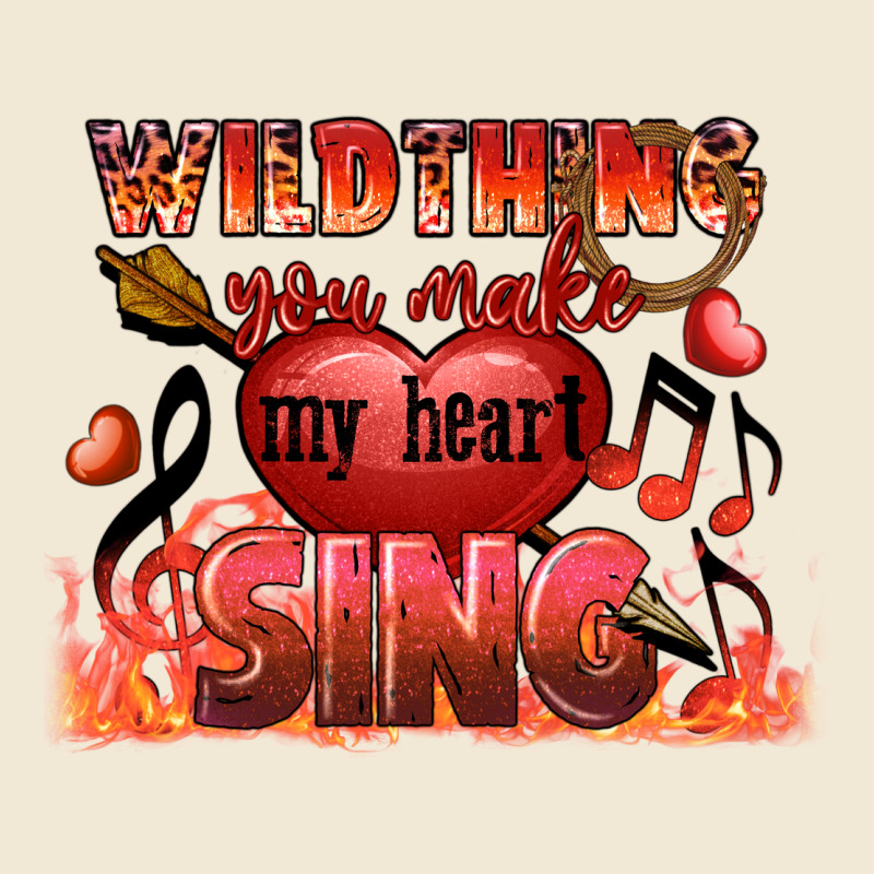 Valentine's Day Wild Thing You Make My Heart Sing Premium Tee by FaDigitalArtStudio | Teevron