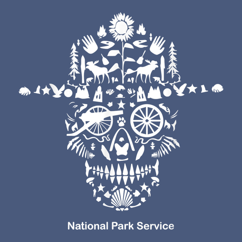 National Park Service, Skull Animals Hiking Camping Eliments T Shirt Vintage Hoodie by linhVisuals | Teevron