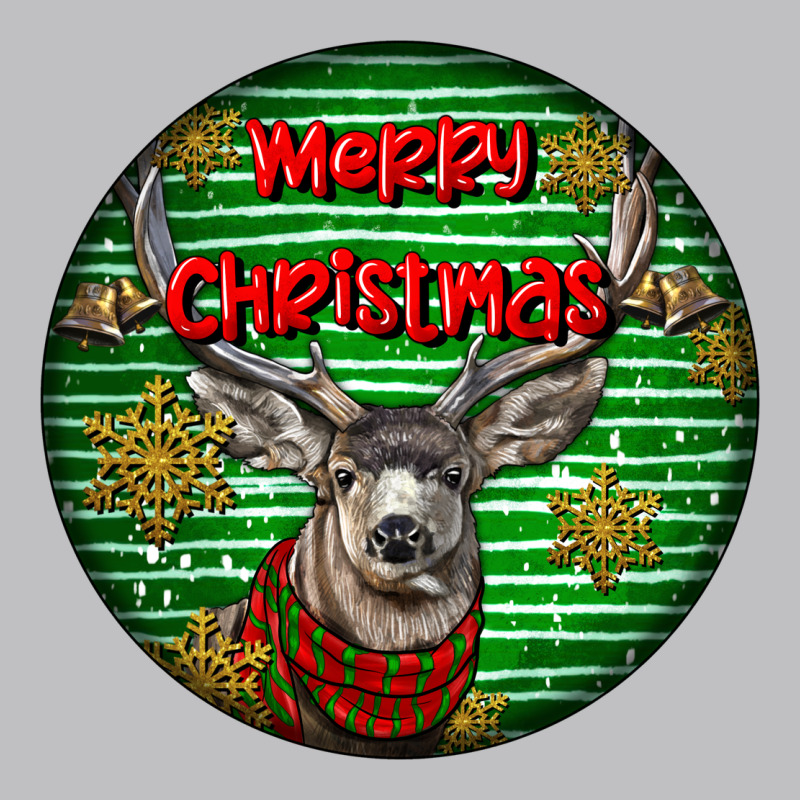 Mule Buck Deer Head Christmas Long Sleeve Tee by LillyAllenDesigns | Teevron
