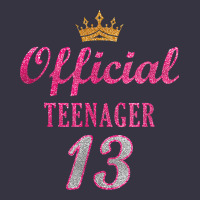 Official 13 Teenager Cute 13th Birthday Ideas For Girls T Shirt Vintage Hoodie | Teevron